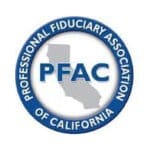 PFAC Logo. Professional Fiduciary Association of California logo.